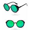 retro round Women sunglasses brand designer men luxury classic Punk fashion Hip hop plastic Outdoor sunglasses ladies UV400