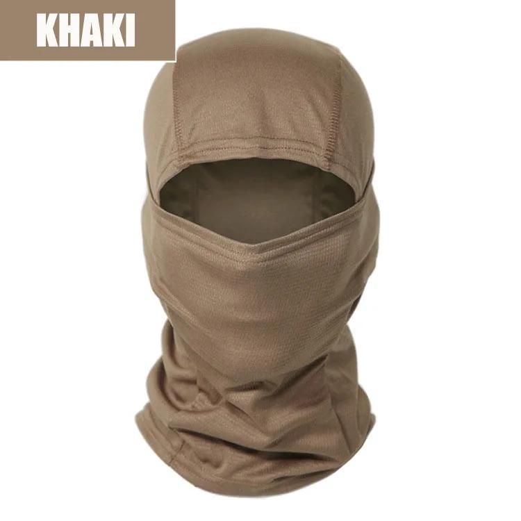 Camouflage Balaclava Hat Cycling Full Face Mask Outdoor Sports Hunting Hiking Ski Mask Motorcycle Helmet Inner Quick Drying Hat