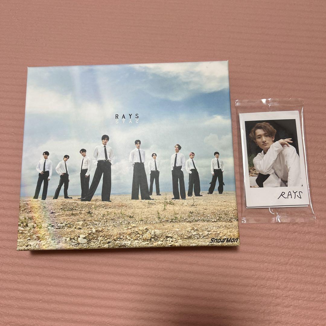 

[USED] Snow Man 4th album RAYS first edition B