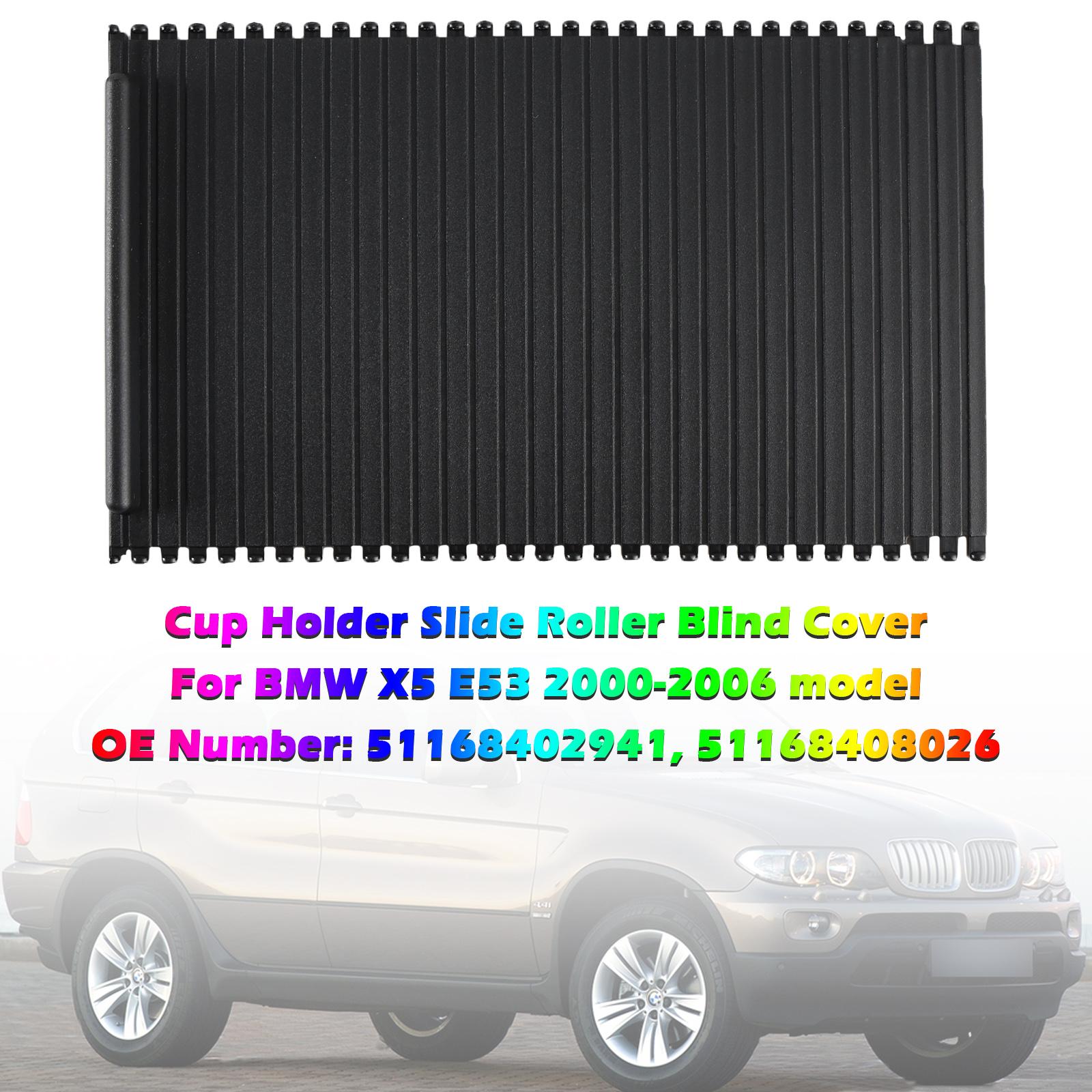 

Крышка-ролик подстаканника центральной консоли 51168408026 для BMW X5 E53 2000-2006