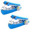 Portable Needlework Cordless  Hand-Held Clothes Fabrics Sewing Machine