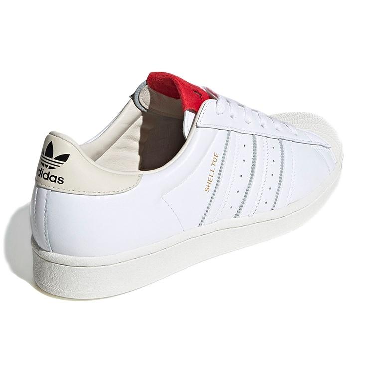 adidas 424 x Superstar Shell Toe 'White Scarlet' Men's FW7624