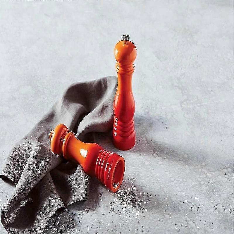 Flame mill set for salt and pepper 8-inch