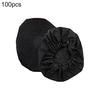 100Pcs Microphone Cover Anti-slip Karaoke Non-woven Disposable Windscreen Handheld Cap Pad for Recording