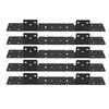 10Pcs Adjustable Stair Stringer Hanger Concealed Connector Bracket for 2x10 2x12 Stair Stringer Interior Use