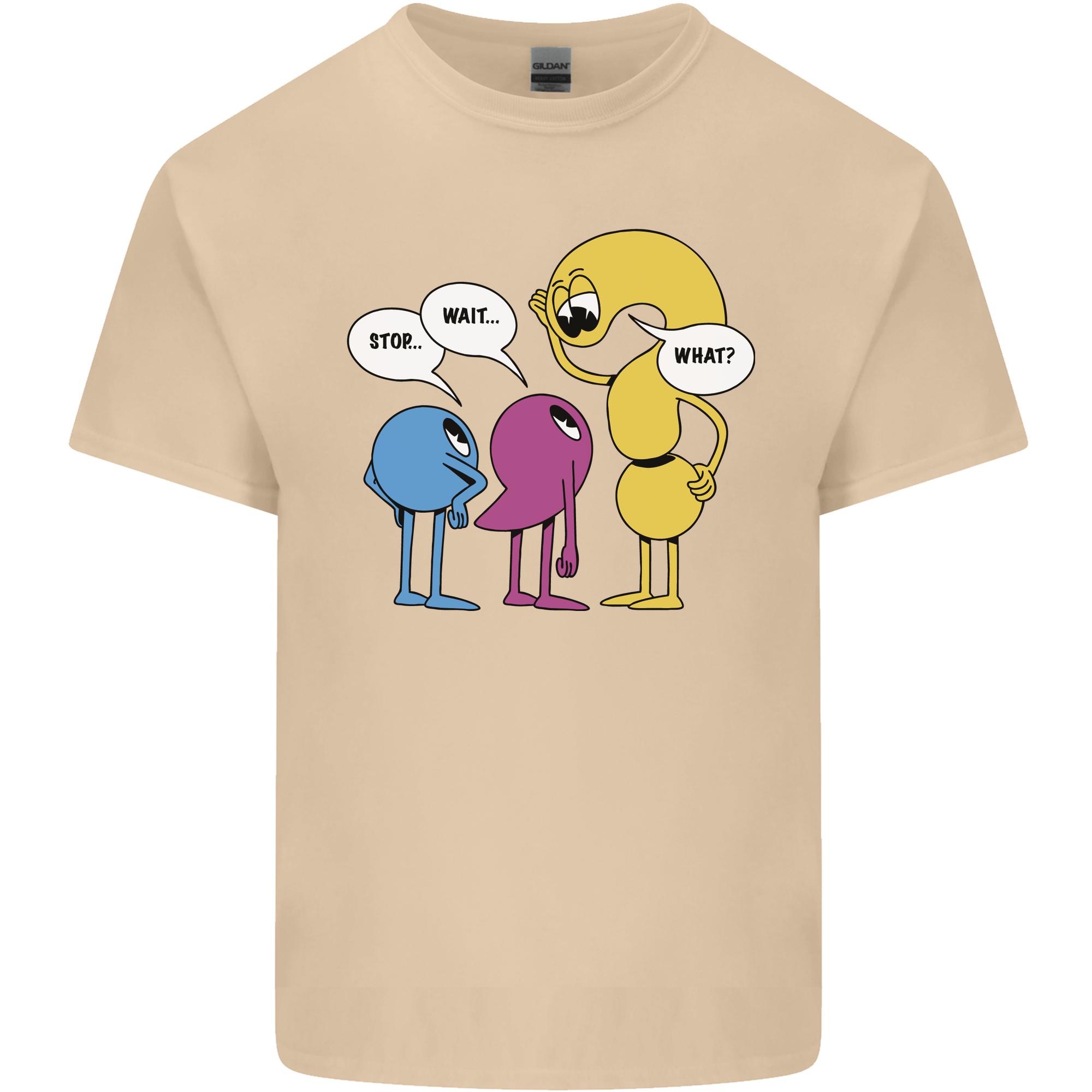 Stop Wait What Funny Punctuation English Lit Unisexs Light Cotton TShirt S
