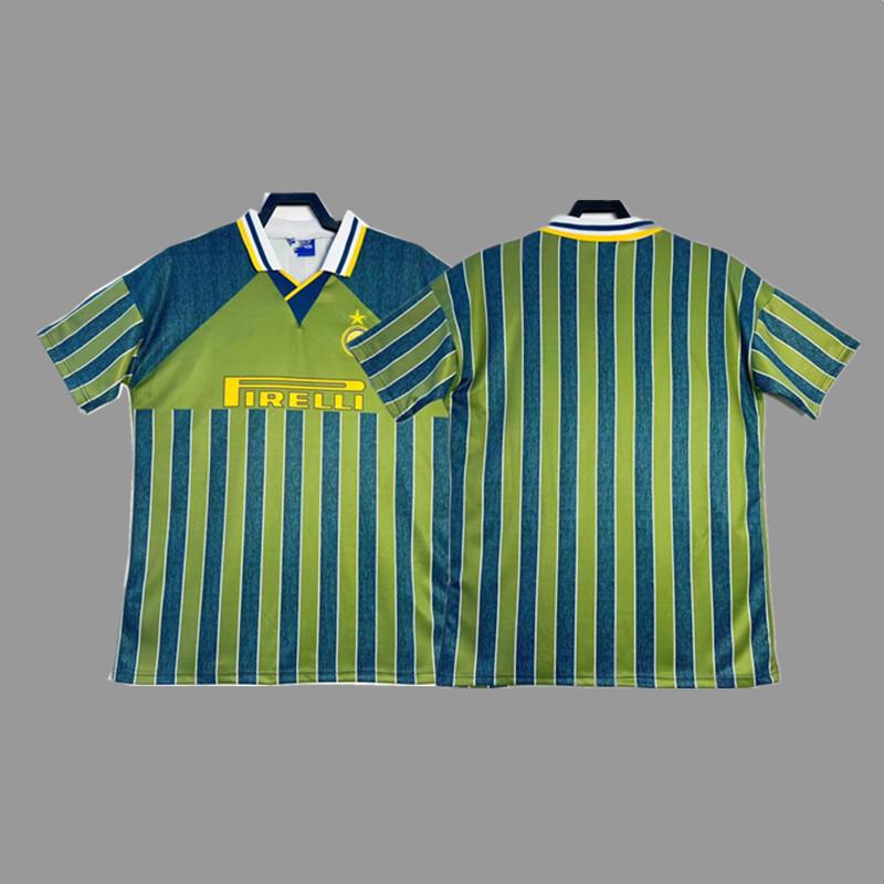 Inter Retro Jersey Football Jersey Classic Baggio Ronaldo Zanetti Figo Adriano Jersey