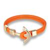 European and American Trends, Boat Anchors, Men's Aircraft Bracelets, Polyester Rope Jewelry
