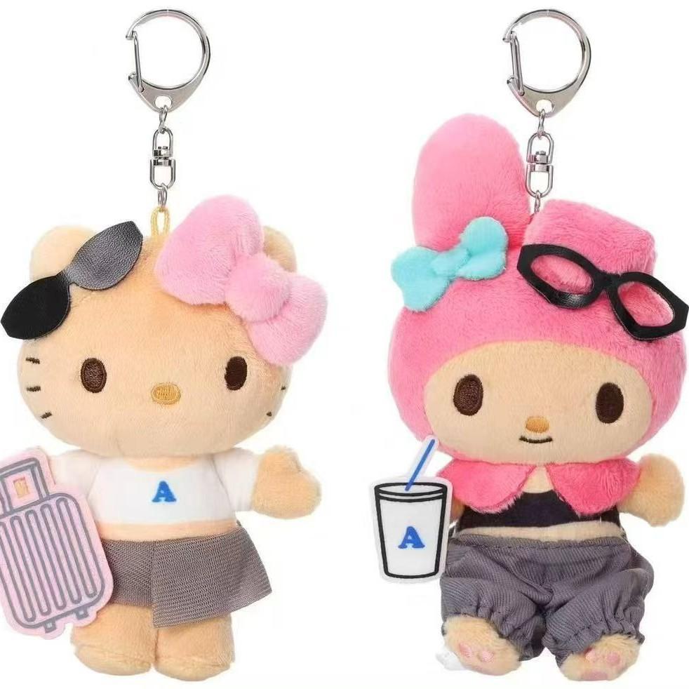 My Melody Plush Keychain For Luggage Travel Bags Gift For Kids And Teens