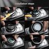 Fit Für BMW 1 3 5 7 Serie X1 X3 F25 X5 E70 X6 E71 F30 F10 F07 E90 F11 e92 F20 Auto Multimedia Tasten Abdeckung iDrive Aufkleber