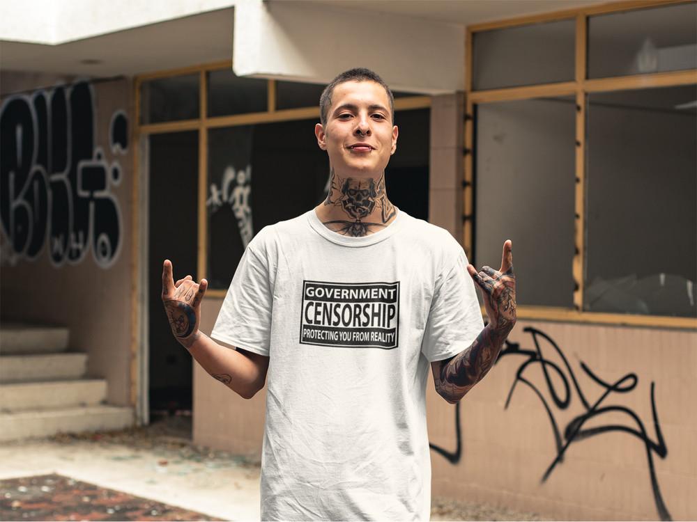 

Government Warning! T Shirt - Anti Government -Protest TShirt 3XL