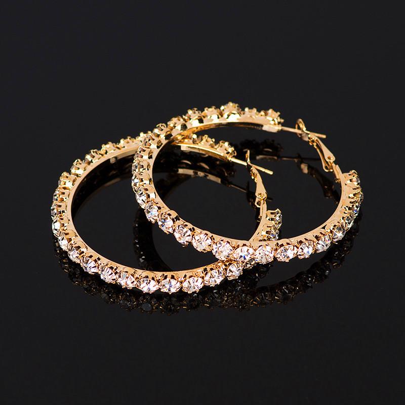 Cao Shi Hot-Selling Fashionable Oversized Statement Stud Earrings for European & American Street Style