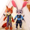 Zootopia/zootropolis Judy Hopps And Nick Wilde Plush Toy Ideal Kids Gift For Fans
