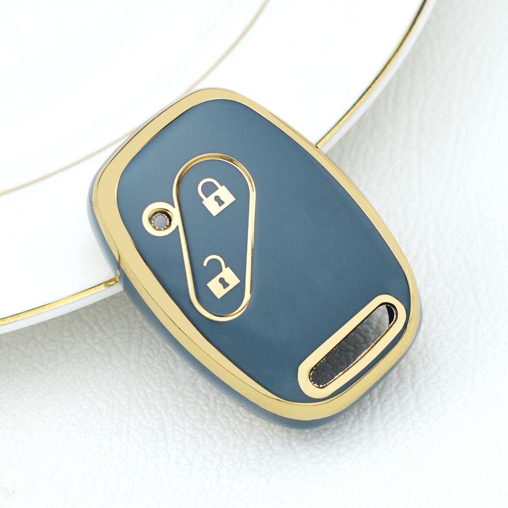 2Buttons TPU Car Key Case Shell Remote for HONDA Accord CRV Pilot Civic 2003 2007 2008 2009 2010 2011 2012 2013 Shell Fob