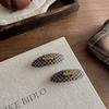 Spring New Style Mesh Bow Rose Hairpin Hairpin French High-end Girl Hairpin Wild Broken Hair Side Clip