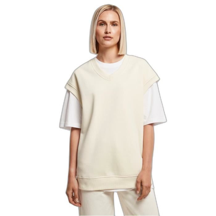 Sweatshirt Femme Urban Classics Oversized - Blanc - S