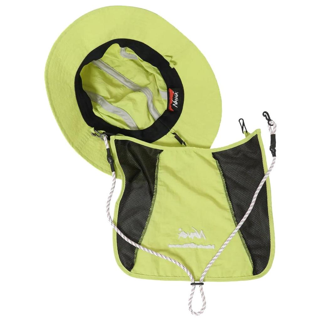 Nanga NYLON TUSSER SUNSHADE HAT Nylon Tusser Sunshade Free Size / Hat, Orange,