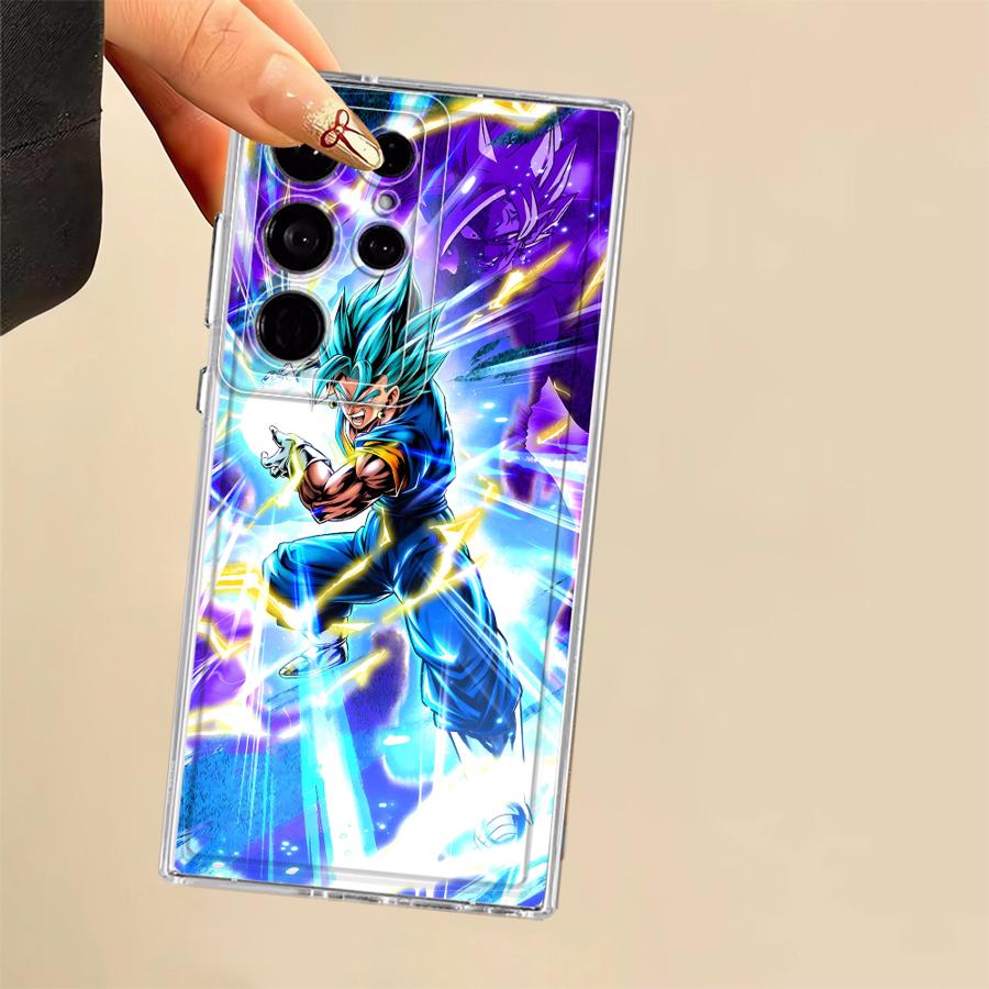 Pouzdro Dragon Ball Goku pro Samsung Galaxy S25 Edge S24 Note 20 Ultra 10 S21 S23 Ultra S20 Plus S26 S22 FE Kryt na telefon