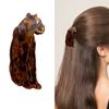 Hair Claw Clip Leopard Theme Hair Claw Clamp Lovely Valentine's Day Hair Holder Barrettes Strong Hold Hairpin