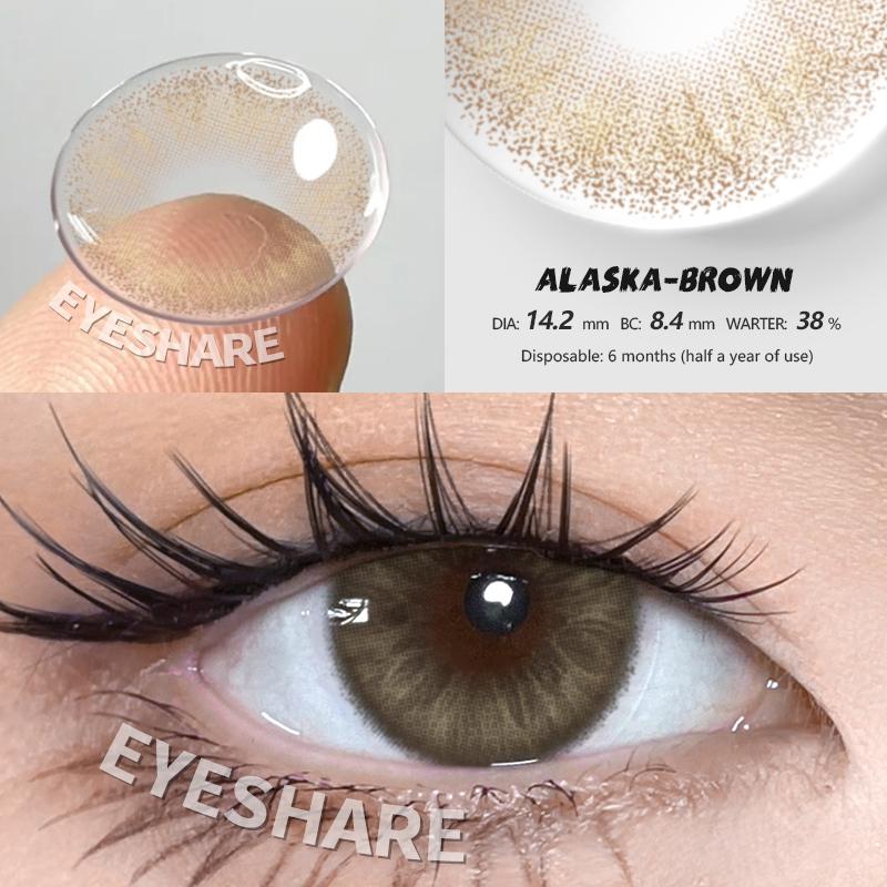 Eyeshare 1 Paar FLORENCE Serie Auge Natürlich Aussehende Farbige Kontaktlinsen Kosmetische Kontaktlinsen