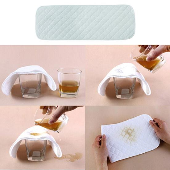 10ks opakovaně použitelných kojeneckých super plenek vložka 3 vrstvy bavlněné vložky do plen