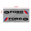2 stuks Auto Zijdeur 3D Sticker Badge Decal Decoratie Voor Ford Focus Mk2 Party Mk3 Ranger Mondeo Mk4 Fiest