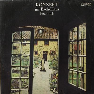 LP Record VARIOUS  Konzert Im Bachhaus Eisenach 825715 ETERNA 1977 German Dem Classical Used