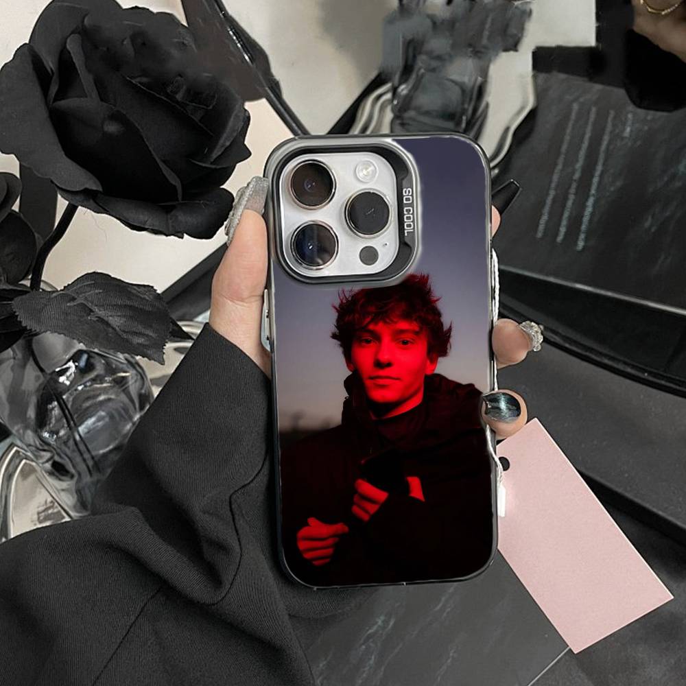 D-Kimi Cool A-Antonelli Handyhülle Für iPhone 17,16,15,14,13,12,Pro MAX Schwarz Matt Stoßfeste Hülle