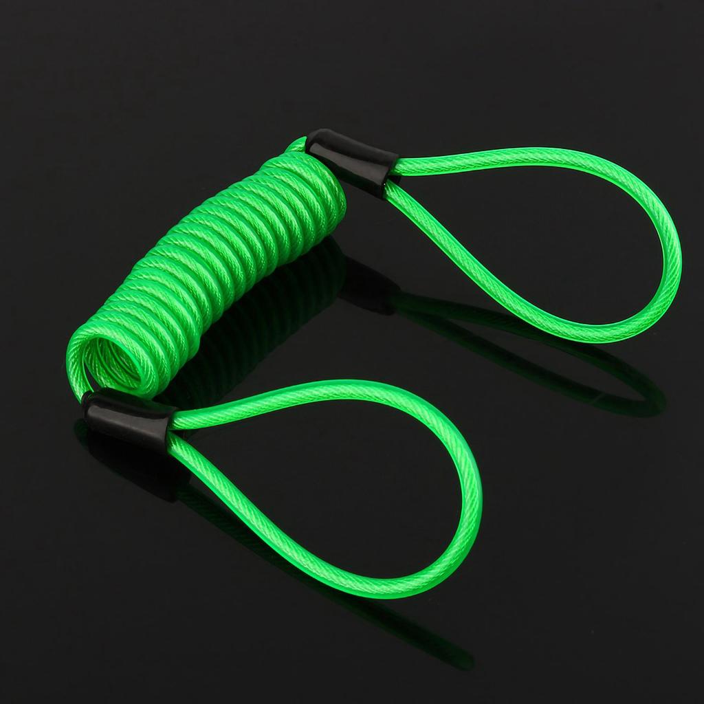 Alarm Disc Lock Security Reminder Cable Motorcycle Scooter Bike Motorbike Anti Thief Safe Reminder Rope Cable Motorcycle
