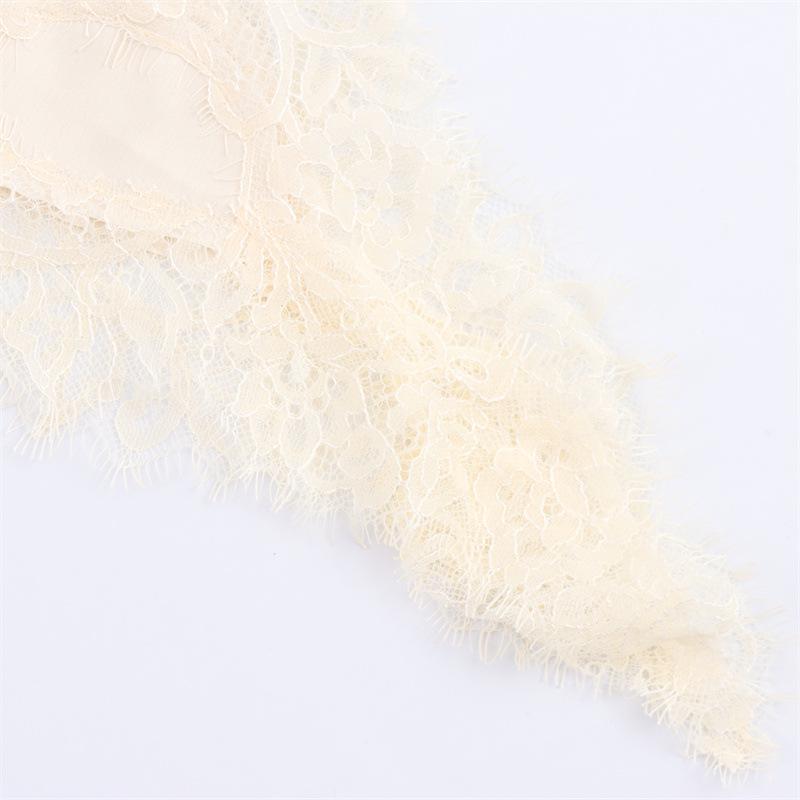 European & American Style Women's Asymmetrical Lace Camisole Dress