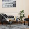 Set of Two Scandinavian-Style Coffee Tables - Walnut