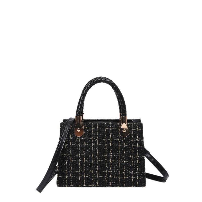 Designer Woolen Handbag For Women With Stitch Detailing And Inner Phone Pocket Suitable For Daily Use