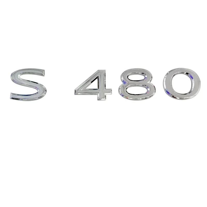 Modified Car Body Side Emblem Sticker Rear Badge for Mercedes Benz Maybach 2021 S400 S450 S480 S500 S580 S600 S680 Accessories FS1