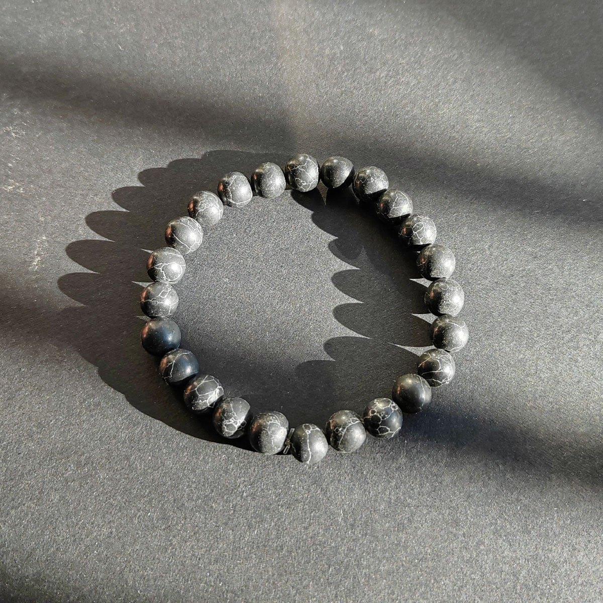 Эластичный браслет из натуральных камней | Браслет из зеленой/красной/белой/черной бирюзы, подходит для повседневной носки, простой стиль и отличный подарок.