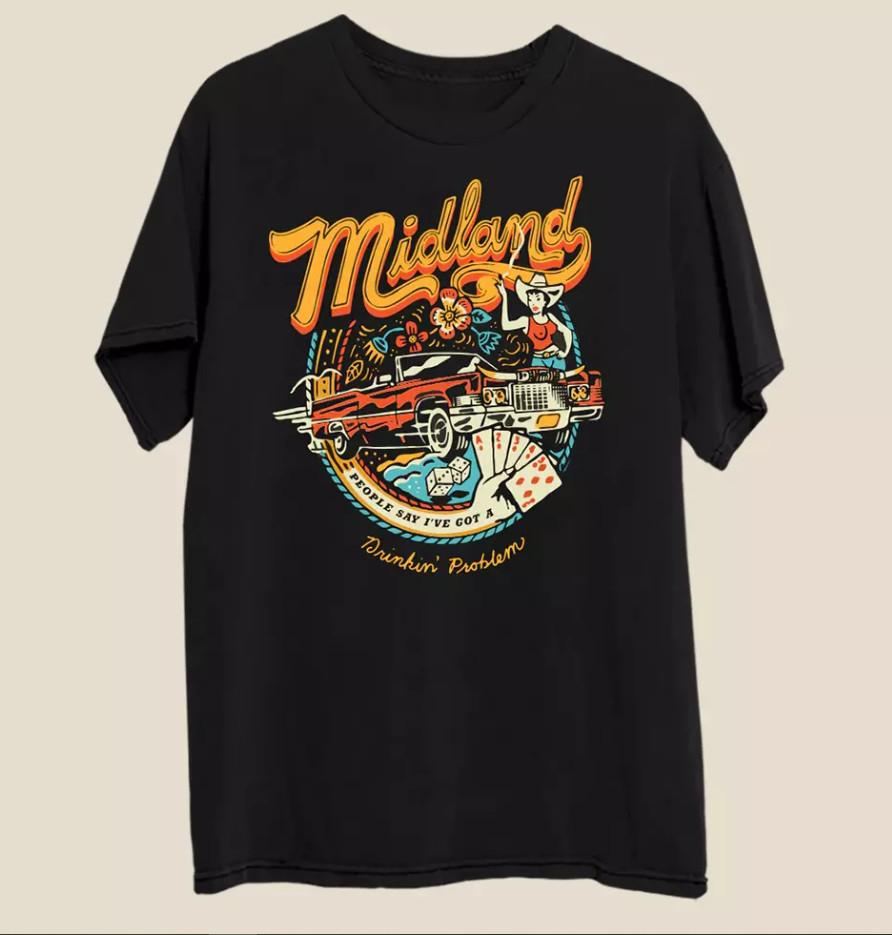 

Midland Band Cotton Collection Gift For Fan T-shirt size S-5XL Unisex T-Shirt XL