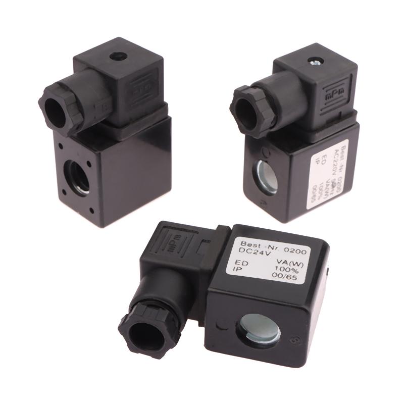 1 pièce bobine de solénoïde en cuivre 12vdc 24vdc Ac24v 110v 220v 380v bobine de vanne solénoïde diamètre intérieur 13 mm hauteur 41 mm