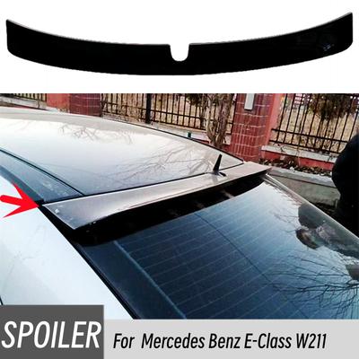 Для Mercedes Benz E-Class W211 E180 200-2009 років випуску, 200 260 300 320 240 230 280 35, заднє лобове скло, кришка багажника, спойлер, крила, тюнінг