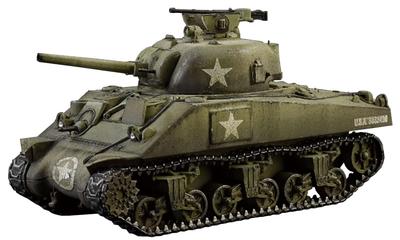 Italeri 1/56 Scale WWII US M4 Sherman Tank with 75mm Gun, Plastic Model Kit (IT25751)