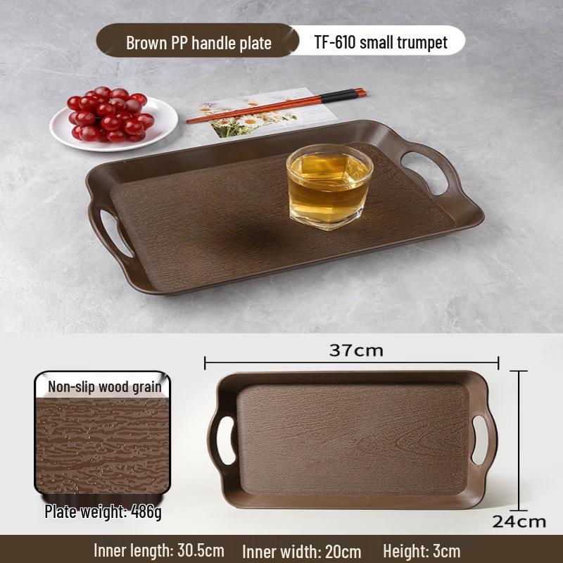 Jingbaodi Commercial Serving Tray with Handles
