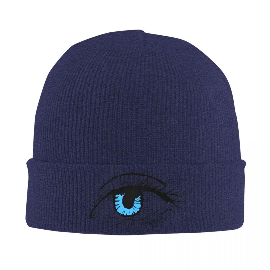 Jujutsu Eye Kaisen Gojo Satoru Knit Hat Beanie Winter Hats Warm Hip Hop Comic Anime Caps Men Women