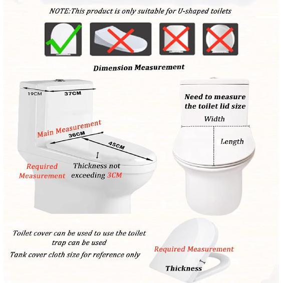 

Velvet Embroidery Lace Toilet Mat Toilet Seat Cover,lace Bathroom Decor Tank Cover/Lid Cover/Toilet Seat Cover/Bathroom Accessories 3 Piece Cover синий