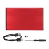 HDD Enclosure 2.5in 5Gbps 2TB Capacity Anti Static Hard Drive Case with USB3.0 Interface for