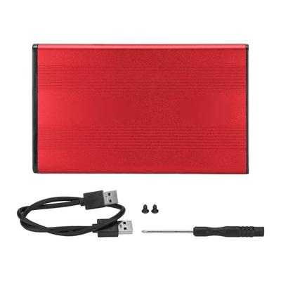 HDD Muhafazası 2.5in 5Gbps 2TB Kapasiteli Anti Statik Sabit Disk Kutusu USB3.0 Arayüzü ile
