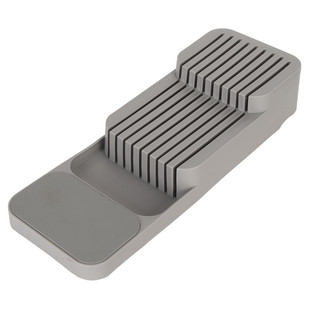 Подставка для ножей в ящике, вмещающая 9 ножей, 2-уровневое безопасное ...