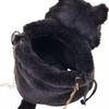Disney Figaro 2 Way Drawstring Shoulder Bag ( Fur Goods ) Japan NEW Disney Store