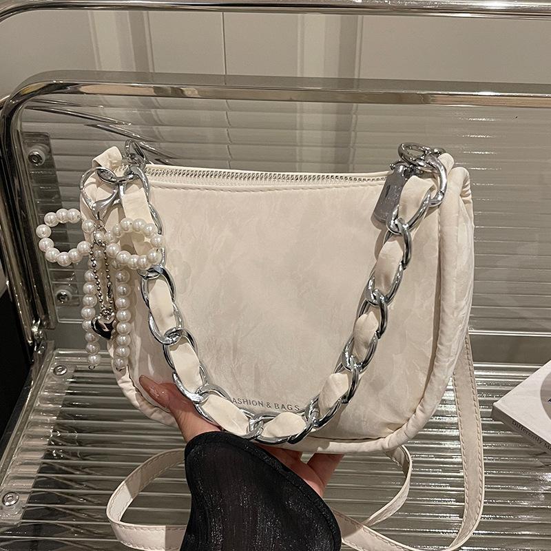 High-end Niche Bag, Fashionable Crossbody Bag, Single-shoulder Saddle Bag