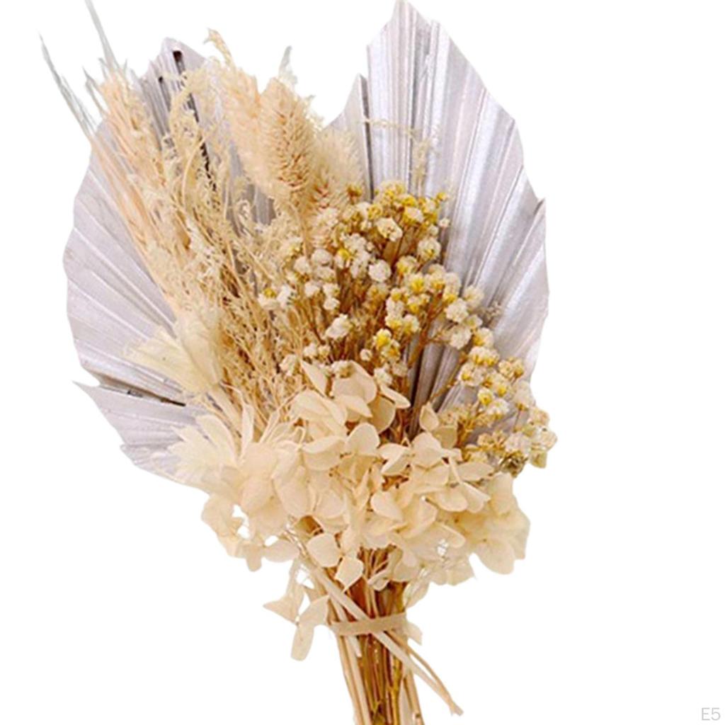 Natural Dried Flower Gift Home Floral Crafts Boho Pampas Grass Bouquet