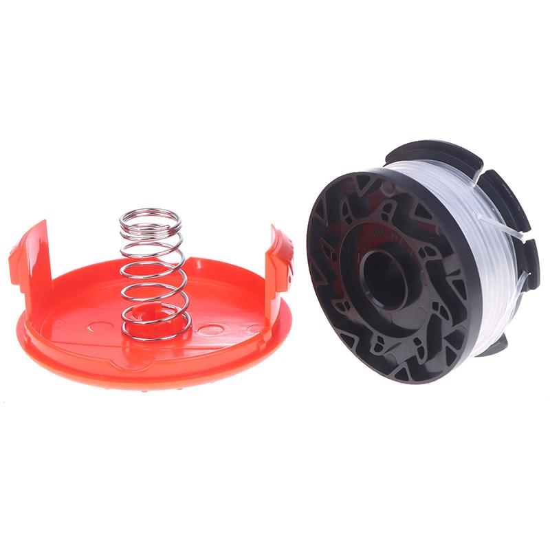 Pokrywka szpulki trymera Sprężyna Do Black Decker Af-100-3Zp Szpulka Bezprzewodowy Trymer Do Trawy Ostrze Tnące Akcesoria Do Kosiarki Część