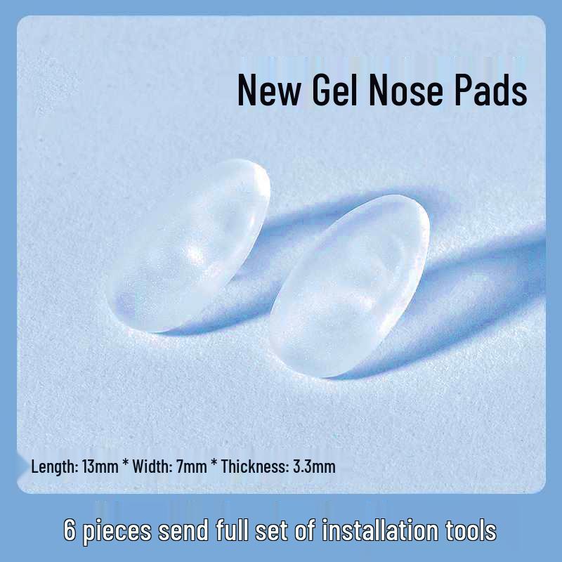 Eyeglass Repair Kit: Screwdriver Set, Nail Cutter, Nose Pads, Frameless Accessories