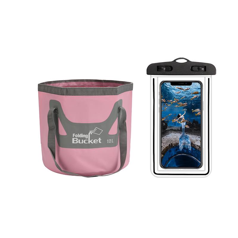 Portable Folding Waterproof Travel Fishing Bucket Bag